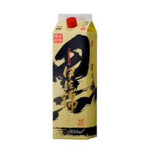 黒伊佐錦紙パック 25度 1,800ml